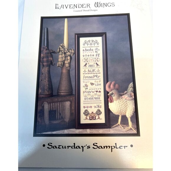 Cross Stitch Pattern "Saturdays Sampler" By Lavender Wings - Picture 2 of 3